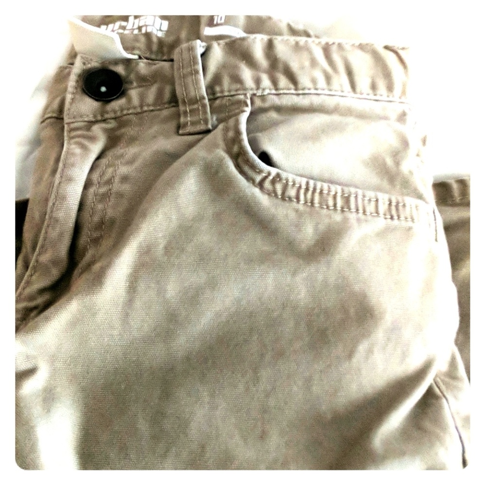 Boys size 10 khaki color -looks more like jeans.